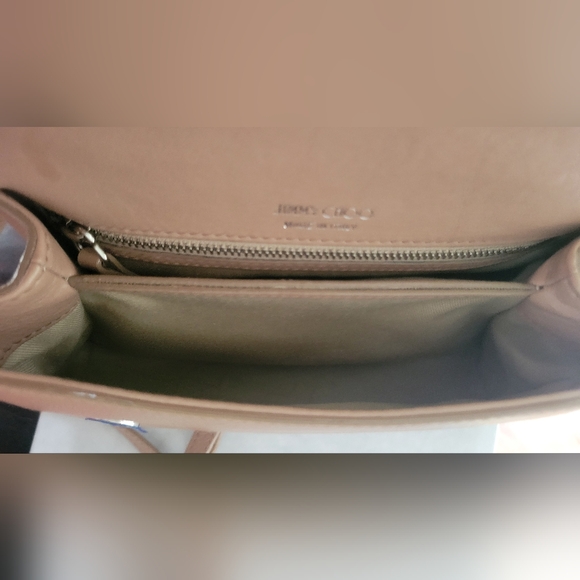 COPY Jimmy Choo Cheri Powder Crossbody Top Handle Bag - Picture 13 of 16